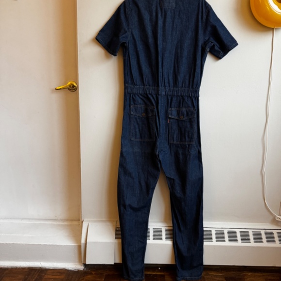 LEVI'S Jeans Straight Leg Coverall - Size Small - Picture 9 of 9